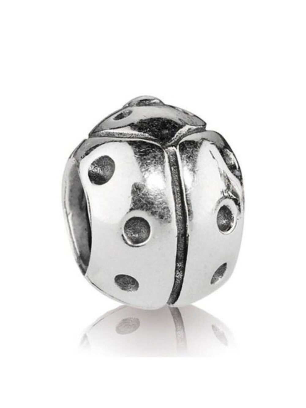 Pandora Retired Sterling Silver Lady Bug Bead - 790135
